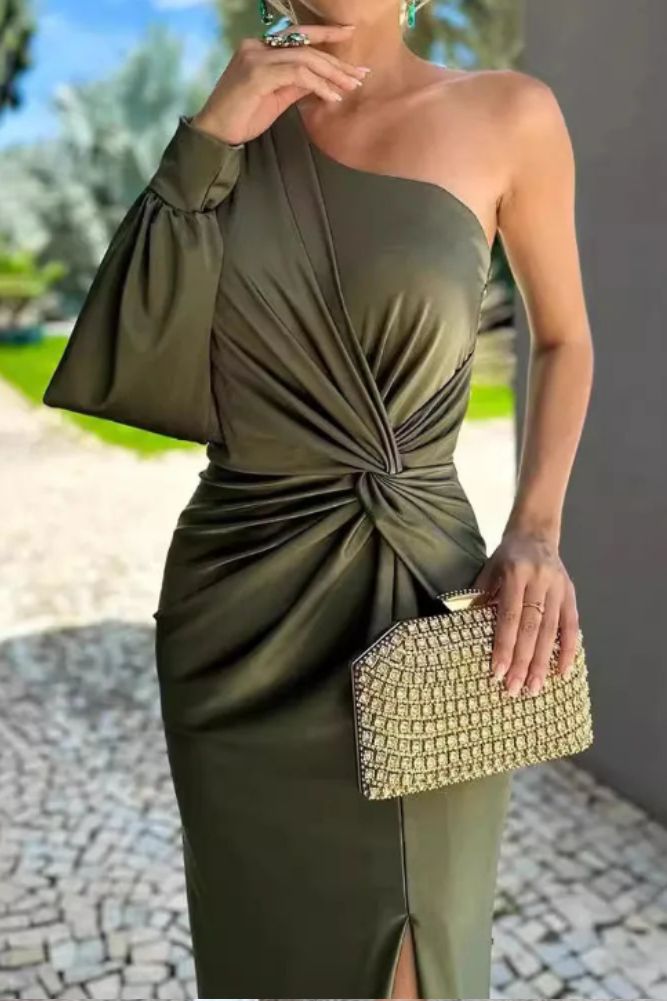 Vestido Assimétrico Loren - Purezzi Femme