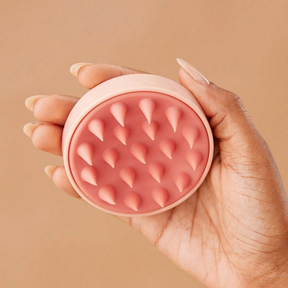 Escova Para Couro Cabeludo Massajador De 1pc Com Silicone Macio Cabelos , Uso Molhado E Seco